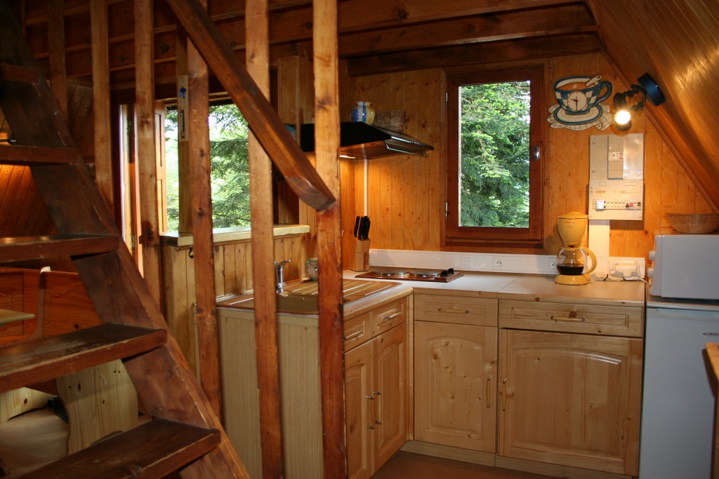 Coin cuisine du chalet