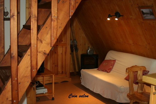 Coin salon du chalet